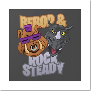 Bebop & Rocksteady Posters and Art